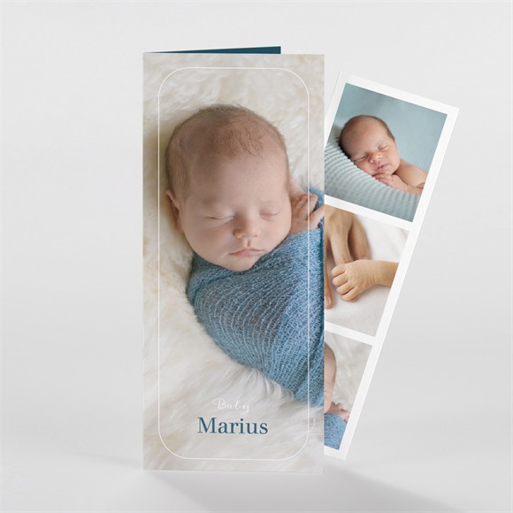 Geburtskarte Mein erster Fotostreifen - 2 ref.N981122