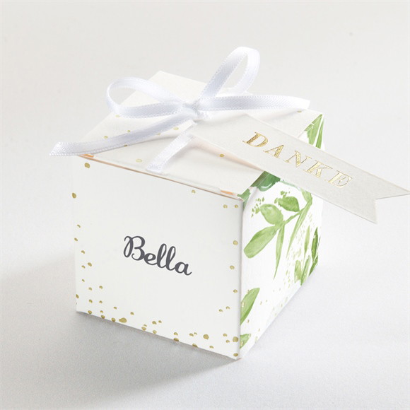 Geschenkbox Kommunion Ornamente - Gold ref.N340576