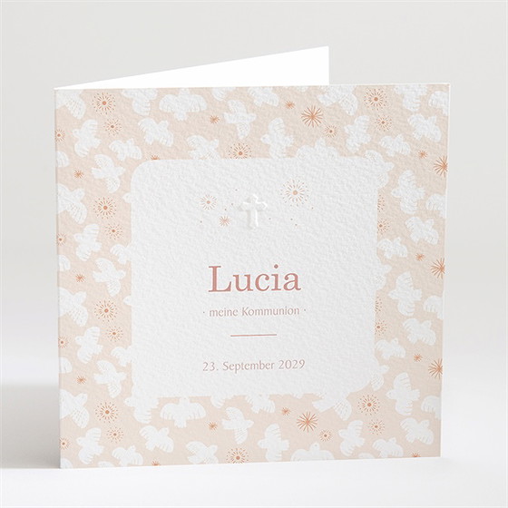 Einladung Kommunion hoch hinaus