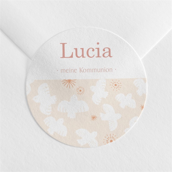 Aufkleber Kommunion Hoch hinaus ref.N3601356