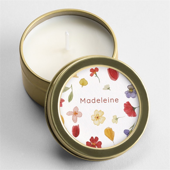 Kerze Geburt Herbstharmonie ref.N3601153