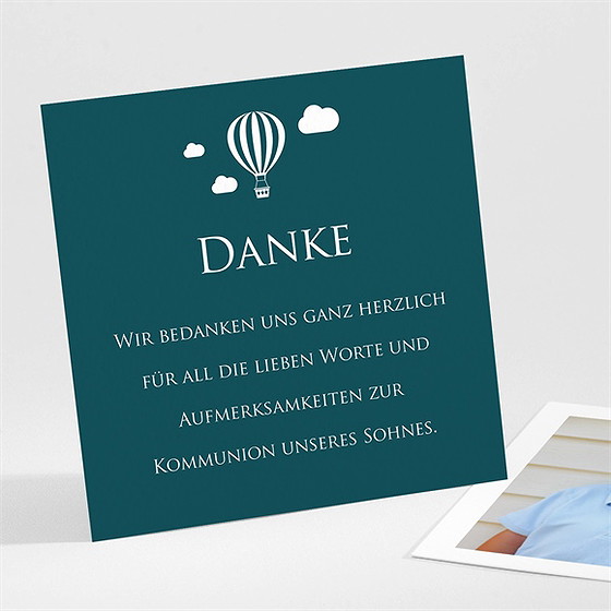 Dankeskarte Kommunion Schöne Kleine Symbole