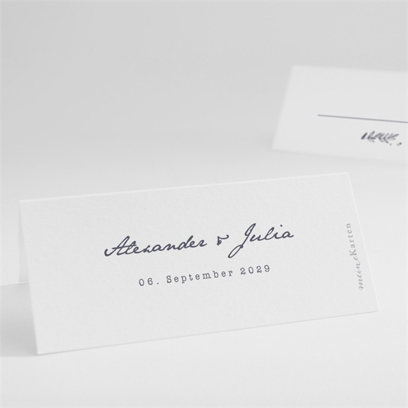 Tischkarte Hochzeit Laub ref.N440872