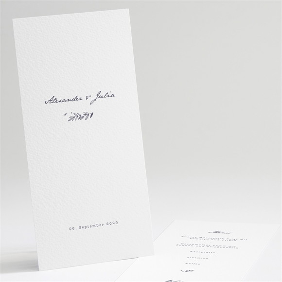 Menükarte Hochzeit Laub ref.N221224