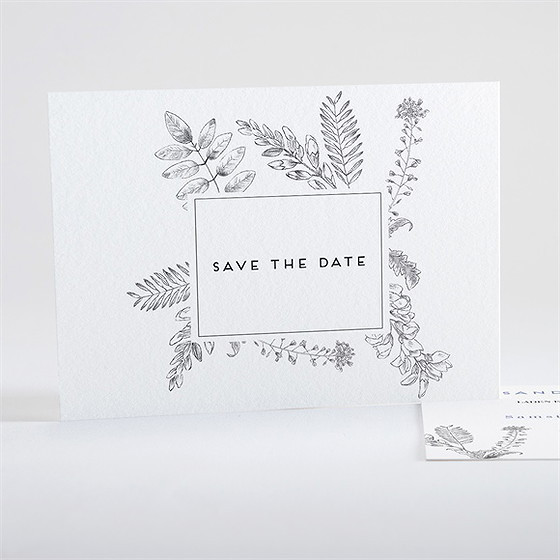 Save The Date Karte Herbarium