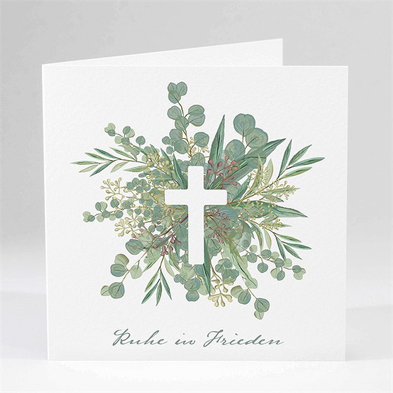 Trauerkarte gedenken