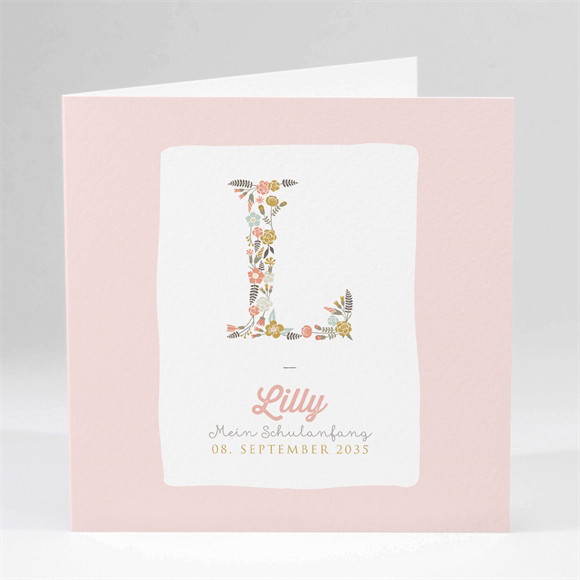 Einladungskarte Einschulung Sanfter Schulbeginn ref.N451430