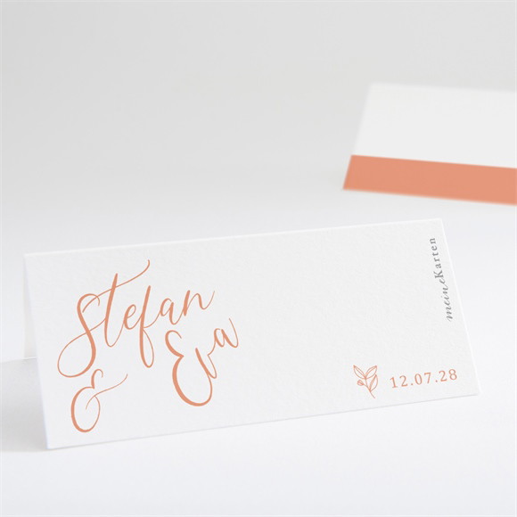 Tischkarte Hochzeit Exzentrik ref.N440760