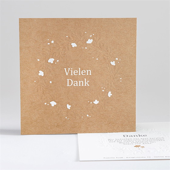 Trauerdanksagung kraftprägung - prägung