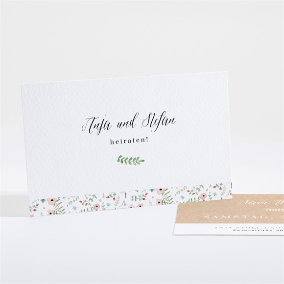 Save the Date Karte Blumenwiese 2 ref.N16198