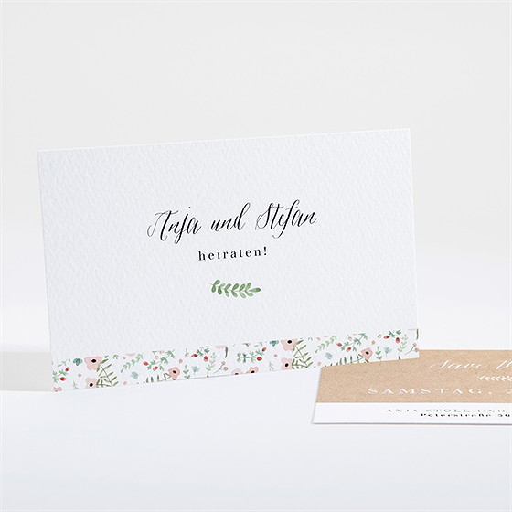Save The Date Karte Blumenwiese 2