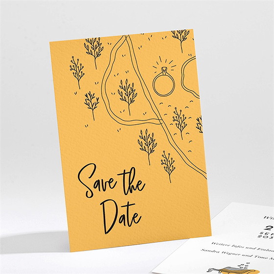 Save The Date Karte Bohemian Chic