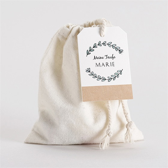 Geschenkbeutel Taufe Kleines Programm