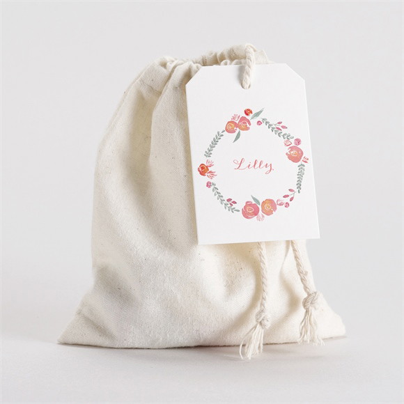 Geschenkbeutel Kommunion Aquarellkranz ref.N291483