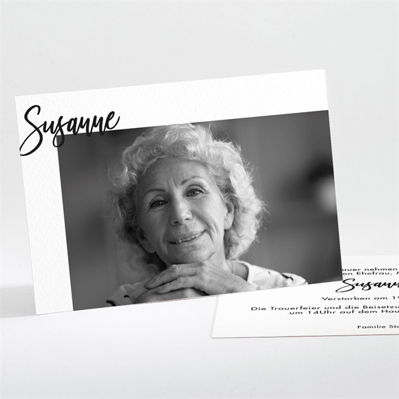 Trauerkarte Auf immer und ewig ref.N111325