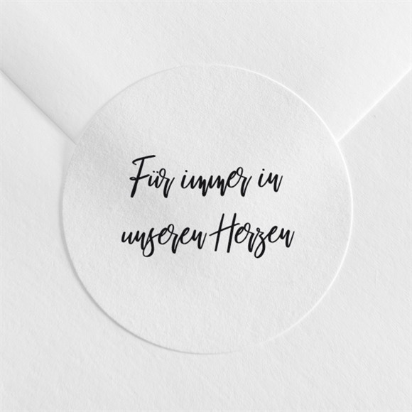Aufkleber Trauer Auf immer und ewig ref.N3601559