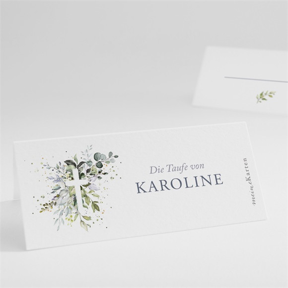 Tischkarte Taufe Im Licht getauft ref.N440915