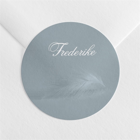 Aufkleber Trauer Federleicht ref.N3601572