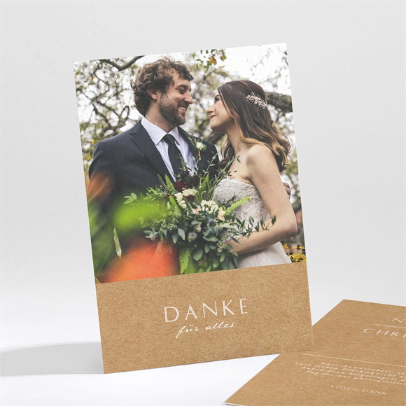 Dankeskarte Hochzeit Panorama ref.N211483