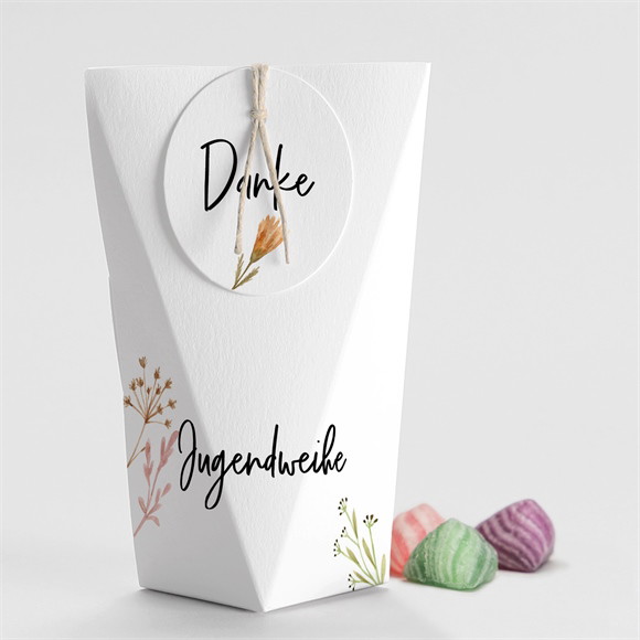 Geschenkbox Jugendweihe Florale Stimmung - Schachtel ref.N520313