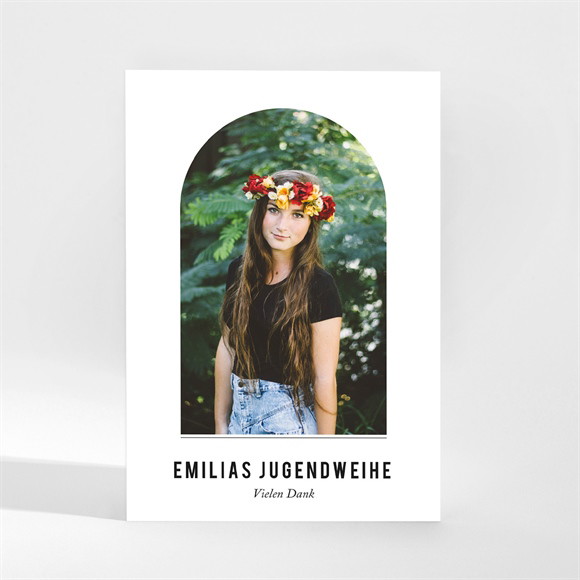 Danksagungskarte Jugendweihe Torbogen ref.N210189