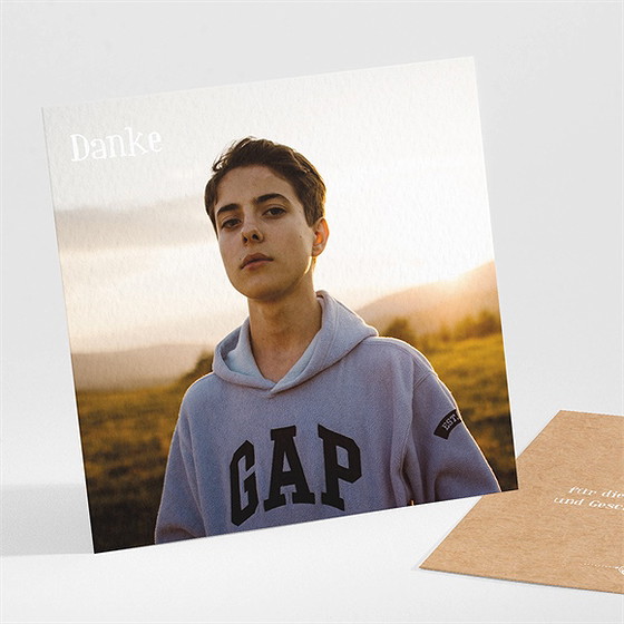 Danksagungskarte Jugendweihe Moderne Kreation