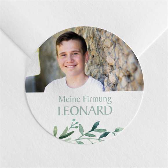 Aufkleber Firmung Reine Seele ref.N3601317