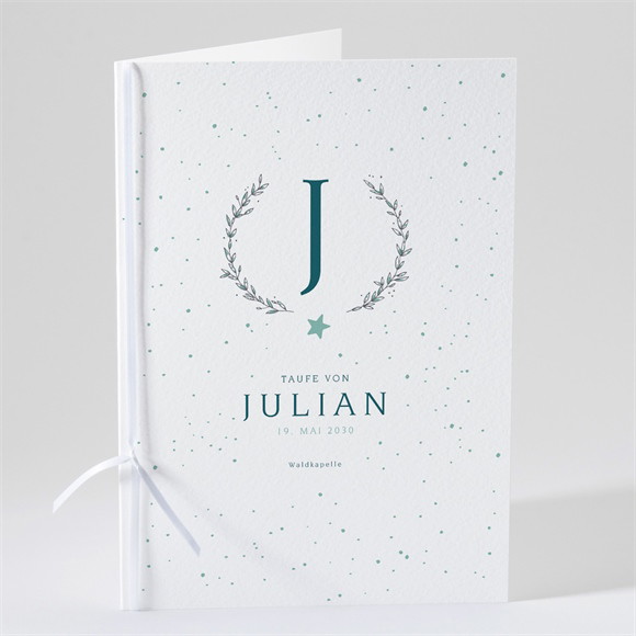 Kirchenheft Taufe Blätterranke ref.N491400