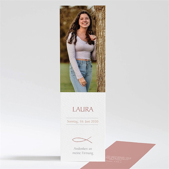 Andenken Firmung Zarter Ichthys