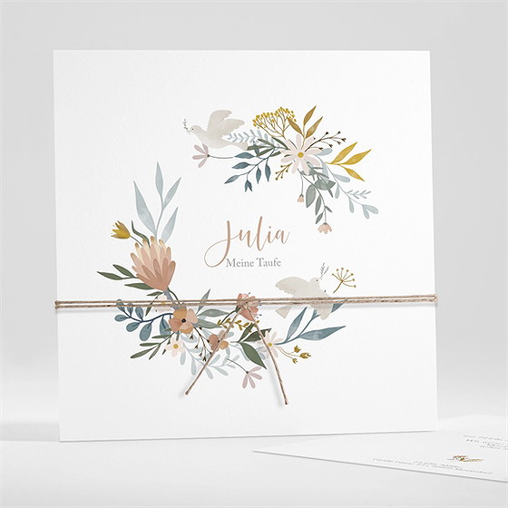 Einladung Taufe Sanfte Poesie