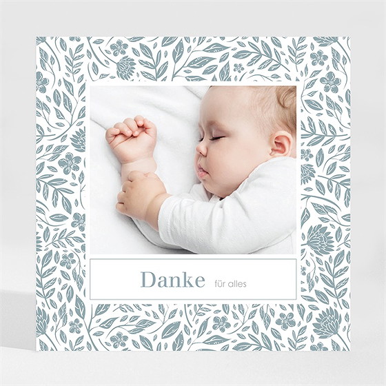 Dankeskarte Geburt Bezaubernd - Magnet