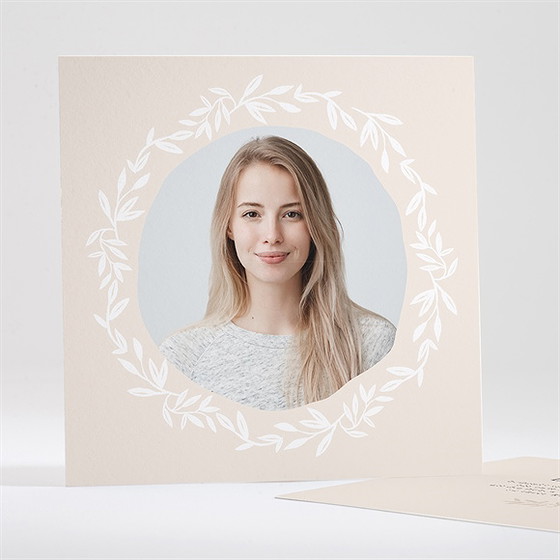 Dankeskarte Konfirmation goldbuchstabe