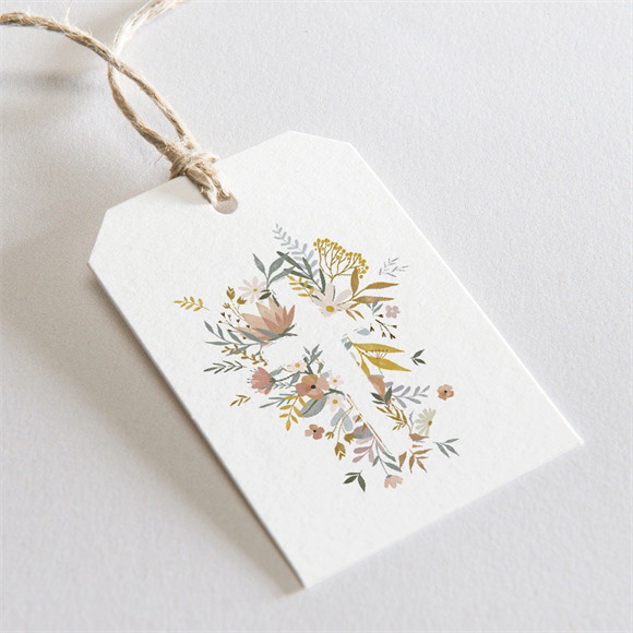 Geschenkanhänger Kommunion Starker Glaube ref.N291643