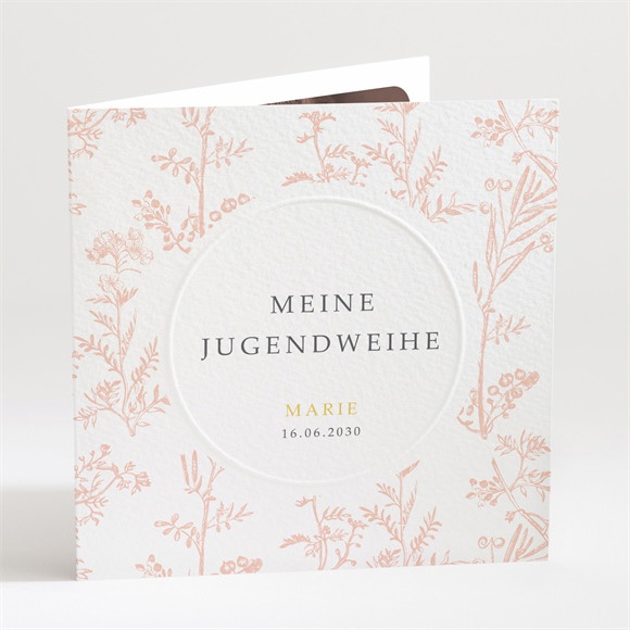 Einladungskarte Jugendweihe Waldszenen ref.N451491