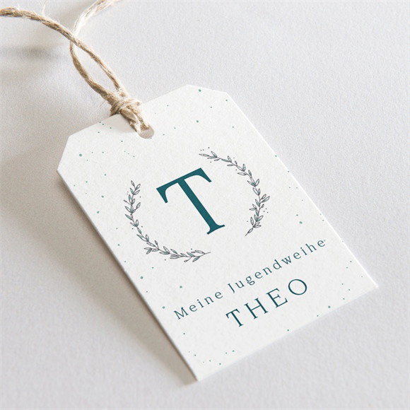 Geschenkanhänger Jugendweihe Silbersternchen ref.N291674