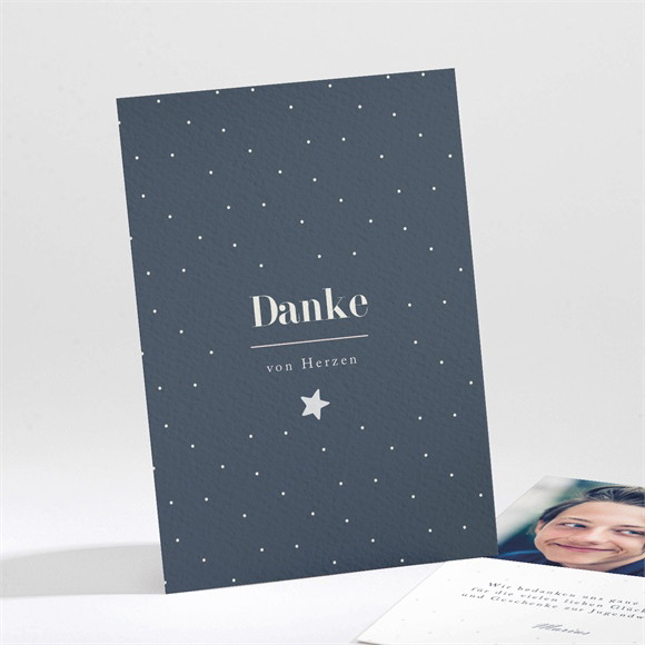 Danksagungskarte Jugendweihe Tiefe Nacht ref.N211618