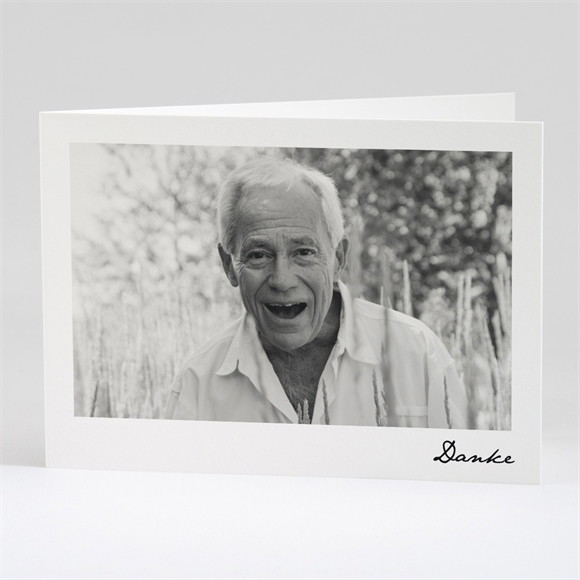 Trauerdanksagung Zitat - Klappkarte ref.N42148