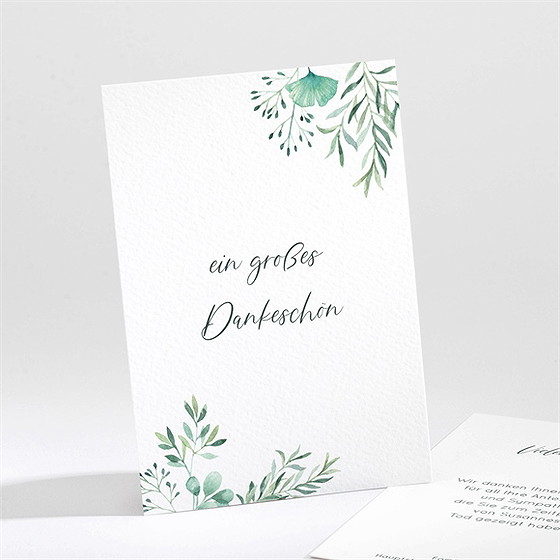 Trauerdanksagung Schicksal