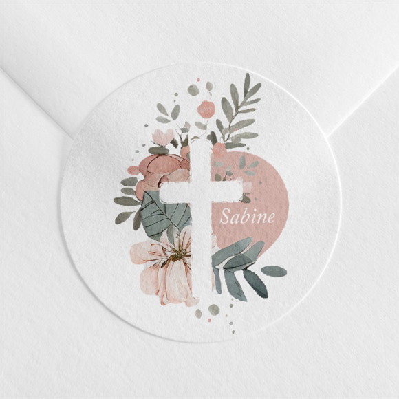 Aufkleber Trauer Sanfte Klarheit ref.N3601546