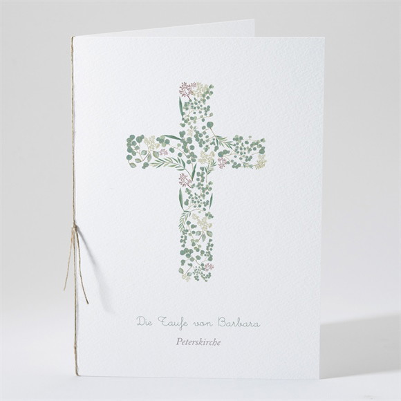 Kirchenheft Taufe Festtag ref.N491395