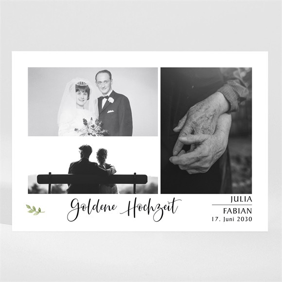 Einladung Hochzeitsjubiläum Gemeinsam - 50 Jahre ref.N11064