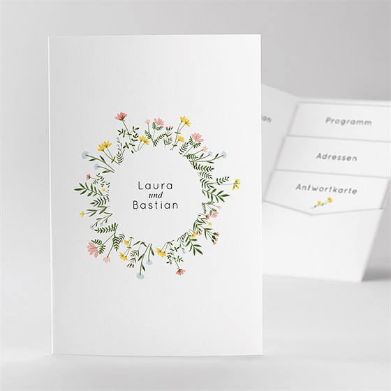 Hochzeitseinladung Landfreude - All In One