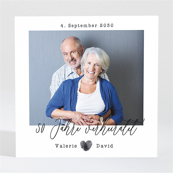 Einladung Hochzeitsjubiläum la fiesta - 50 jahre