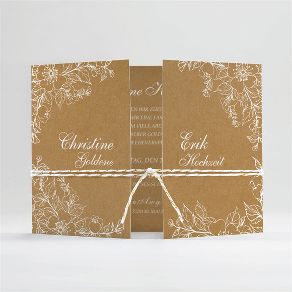 Einladung Hochzeitsjubiläum Geteilte Freude ref.N701130