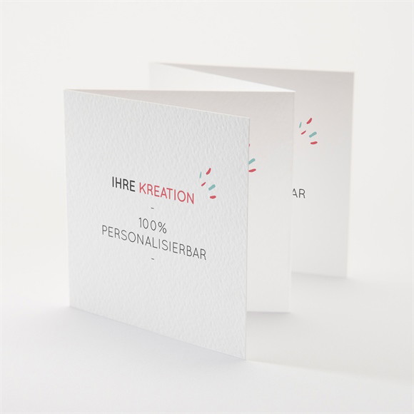 Einladung Hochzeitsjubiläum Blanco 10x10cm (N83134) ref.N83134