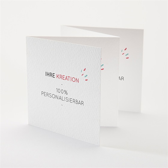 Einladung Hochzeitsjubiläum blanco 10x10cm (n83134)