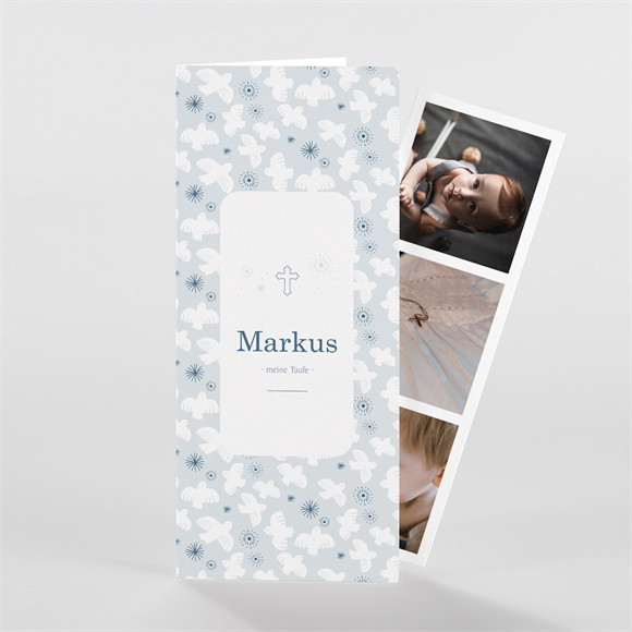 Einladung Taufe Horizont - Fotostreifen ref.N981142