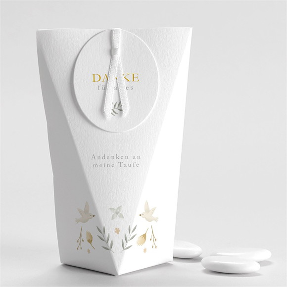 Geschenkbox Taufe Zarte Eleganz - Schachtel ref.N520311