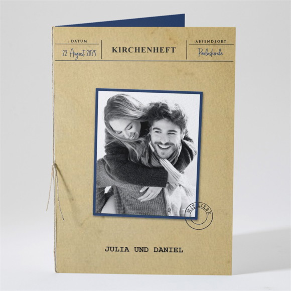 Kirchenheft Hochzeit Hochzeitstelegramm ref.N491366