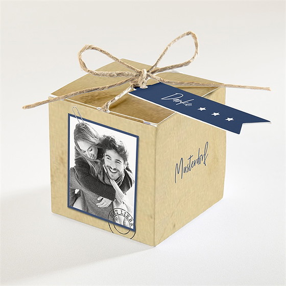 Geschenkbox Hochzeit hochzeitstelegramm